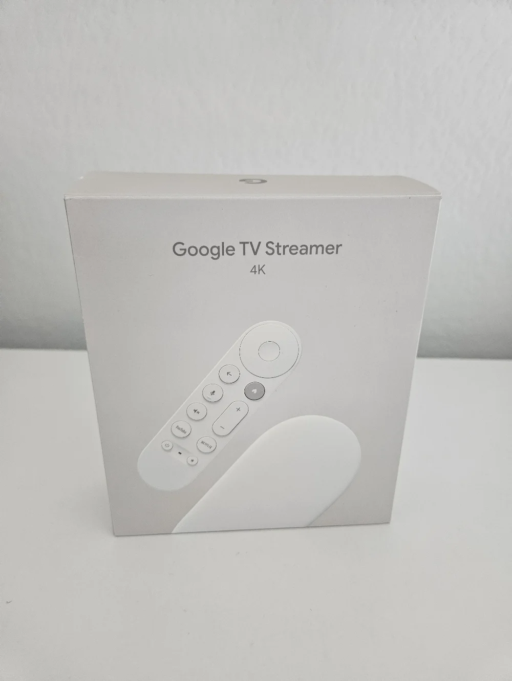 Google | TV Streamer 4K HDR Fast Streaming Device 32 GB Porcelain White Media
